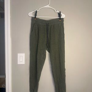 Fabletics Men's Green Joggers